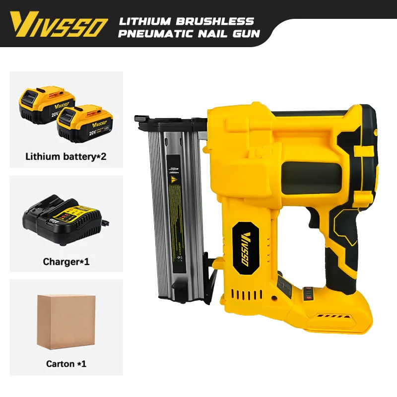 

Аккумуляторный бесщеточный шуруповерт VIVSSO F50G 20В