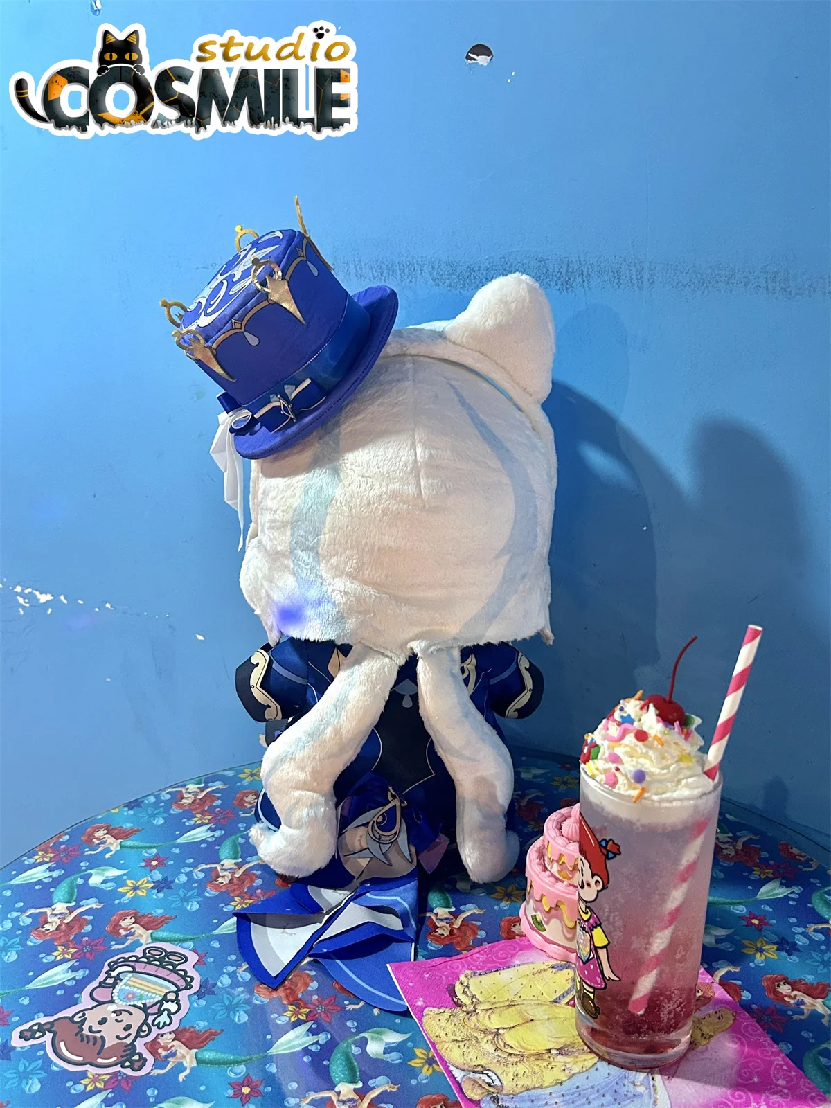 Игра Genshin Impact Furina saka فا속ía 건 Focalors &quot?カ Vielルス 포칼로스 Мягкая плюшевая игрушка 30 см