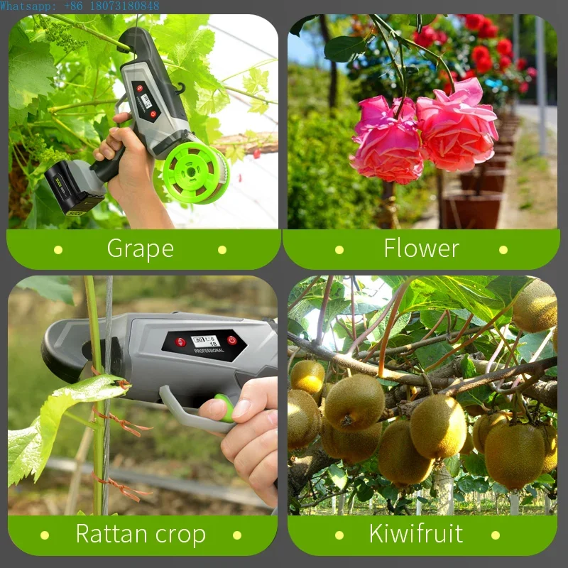 Автоматический садовый инструмент для подвязки виноградной лозы