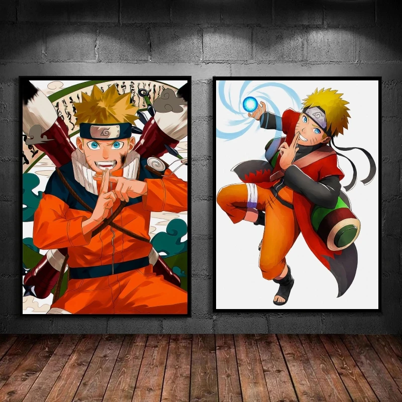 

Anime Character Pictures Naruto Uzumaki Naruto Decorative Wall Art Home Aesthetic Poster Children Gifts Hanging Living Room