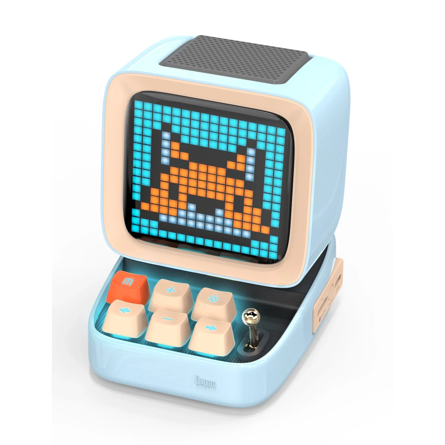 Divoom Ditoo Plus Портативный динамик Ретро Pixel Art BT Будильник DIY Светодиодный дисплей