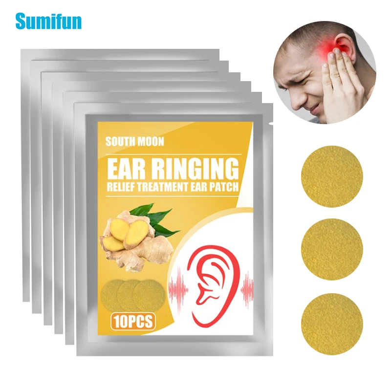 

Пластырь имбирный Для Лечения шума в ушах, 10-80 шт.