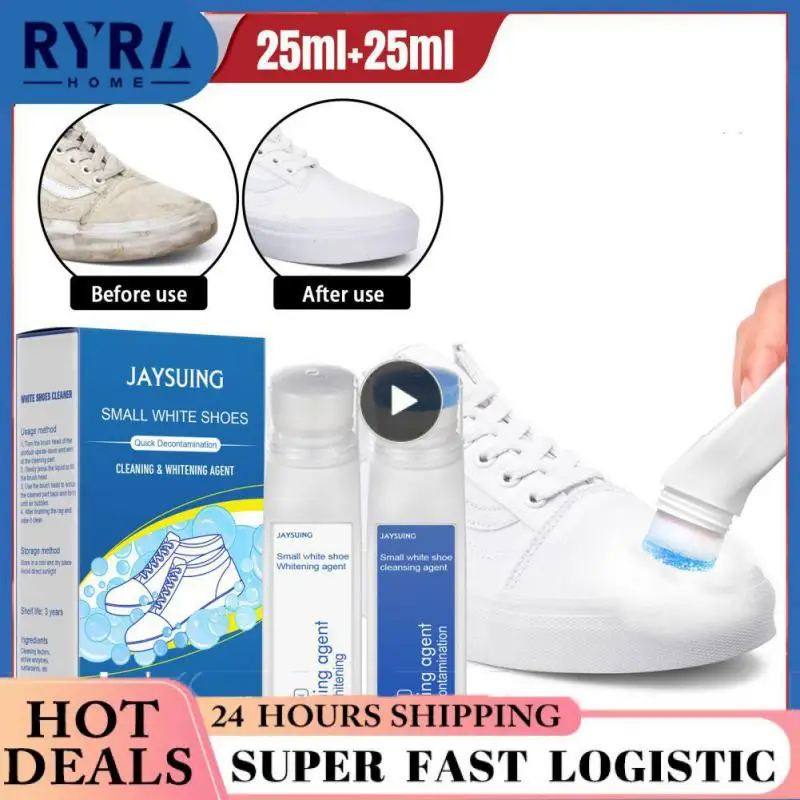 

5/8/10PCS 50g Safe Shoe Whitening Agent Chemical Reaction Shoe Cleaning Agent Removes Dirt Shoe Whitening Cleaner