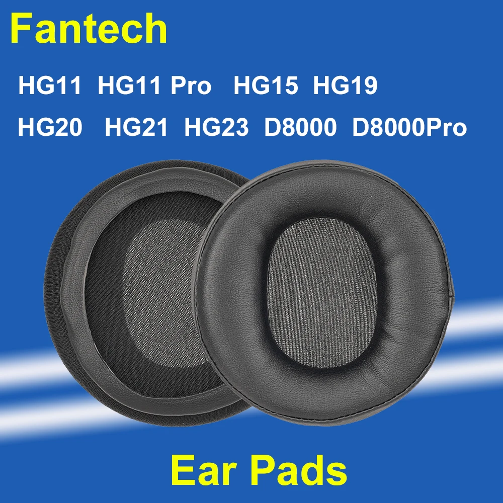 Фото Дышащие толстые амбушюры для наушников Fantech HG15, HG19, HG20, G21, HG23, D8000, D8000Pro, HG11 Pro (сменные) №1