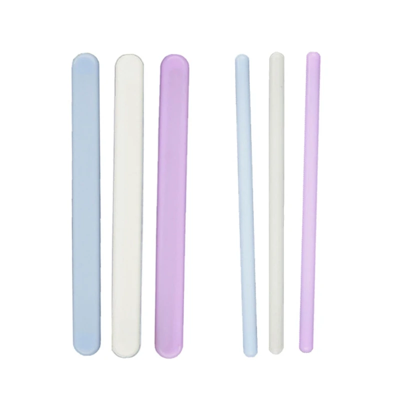 

3pcs Round Bar Silicone Stir Sticks Stirring Rods Silicone Epoxy for Resin EpoxyMaking DIY Crafts Facial Mask Mixing