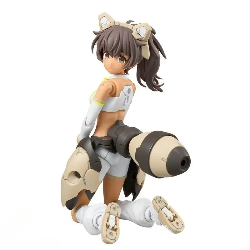 Фото В наличии: Оригинальный конструктор Bandai 30 Minutes Sisters Model Kit 30MS Luluce Lily Wear Color C, аниме-фигурка, коллекционная сборная игрушка №5