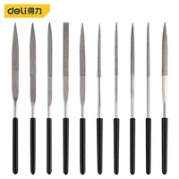 deli woodworking portable engraving hand tools 10 pcs diamond assorted files sets multifunction household carving multitool kits