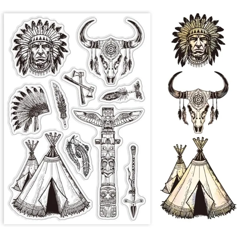 Штампы для скрапбукинга в ассортименте