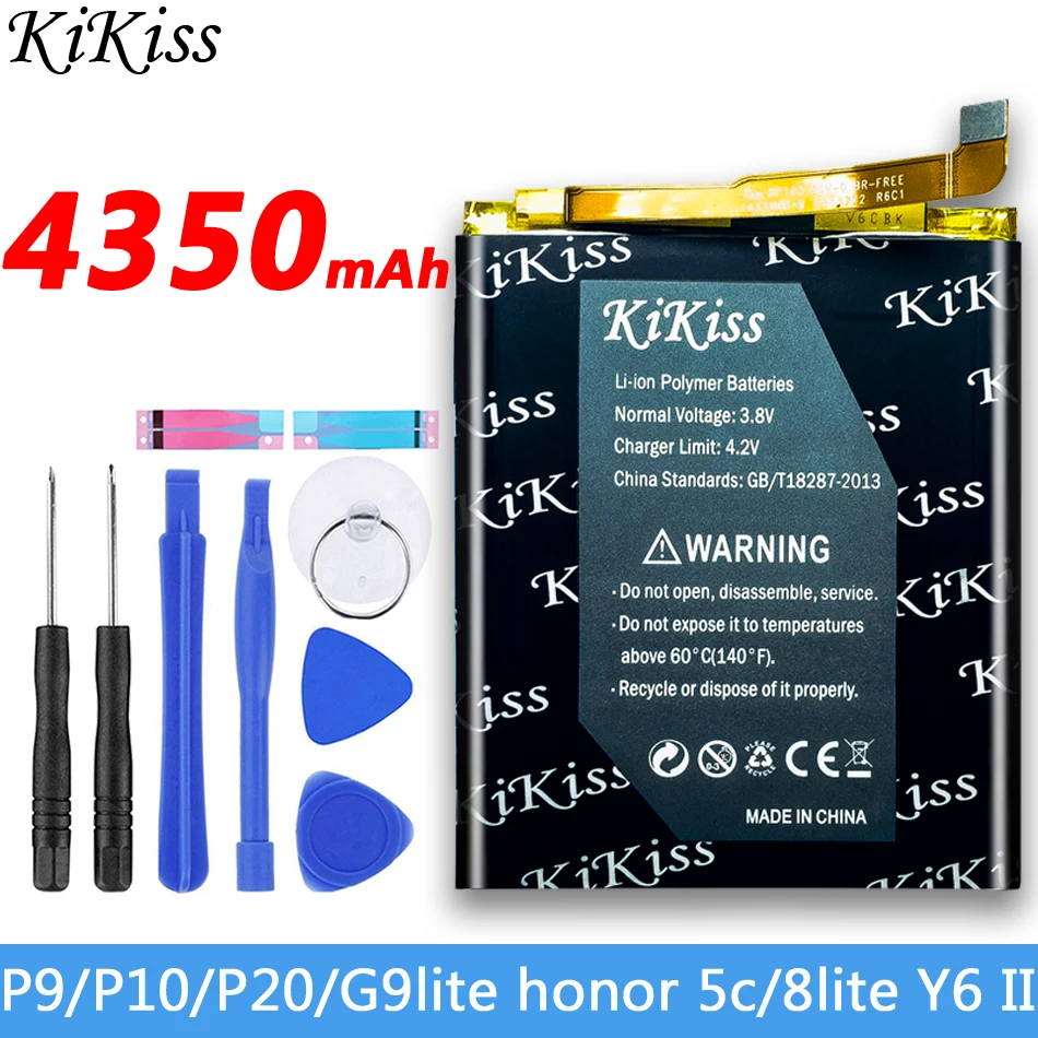 

3000mAh For Huawei P9/Ascend P9 Lite/G9/honor 8 5C G9 EVA-L09/p8 lite/P10 Lite/Nova Lite/Honor 6C Pro/V16 Play Battery