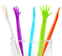 

5Pcs/Set High Five HELP ME Coffee Stirrer Stirring Rod Juices Spoon Bar Rabble Rods Drink Stirre Coffee Stir Stick Tools