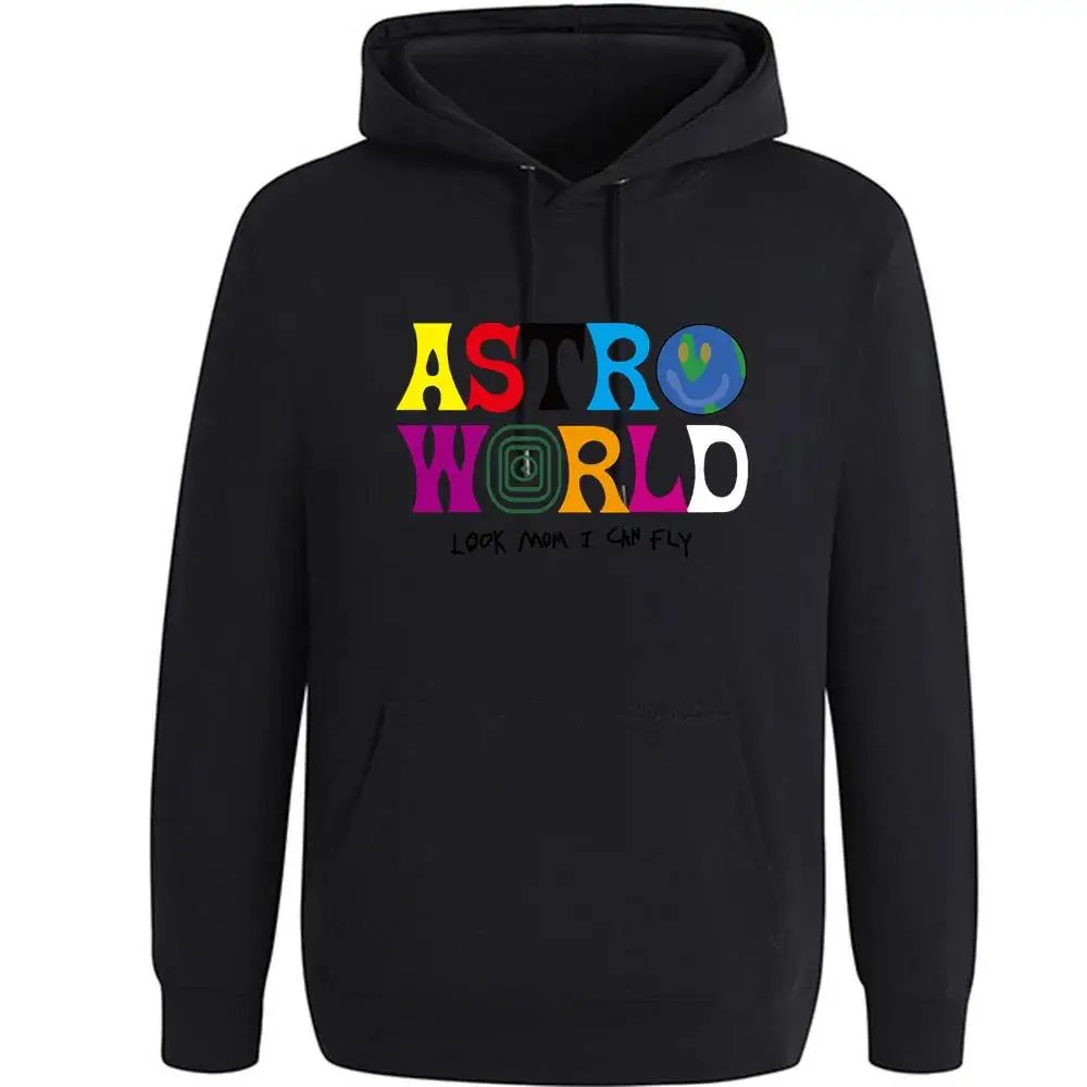 Толстовка Astroworld Для Мужчин И Женщин Повседневная Уличная Одежда С Графическим