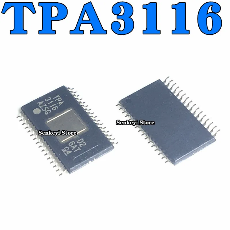 

New original chip TPA3116D2DADR TPA3116D2 HTSSOP32 Class D audio amplifier