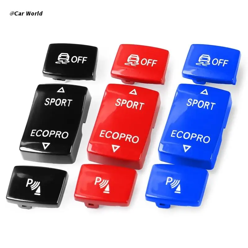 

6XDB ABS Car Console Electric Eye Non-slip Sport PRO Switch Button Compatible for 1 2 3 4 Series F20 F21 F22 F23