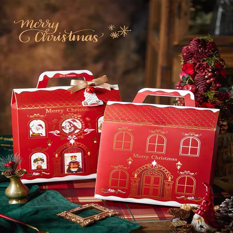Es Gold Foil Printed Six Square Grid Gifts Blind Boxes Advent Calendar Blind Box Packaging