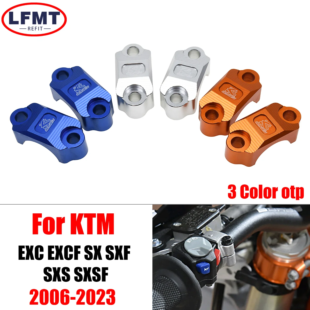 Руль с ЧПУ 22 мм тормозная муфта вращающийся зажим крепление Stop Start Kill Switch для KTM EXC