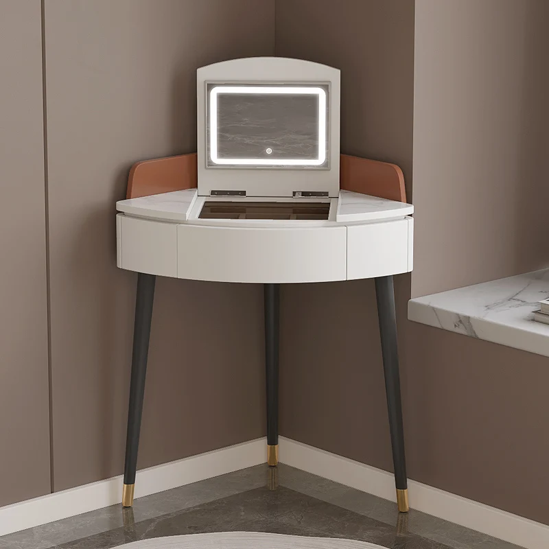 Небольшая квартира для хранения каменной плиты столик макияжа на ножках из