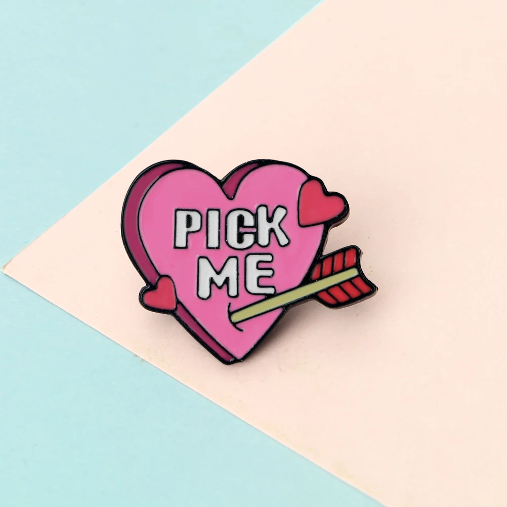 Эмалированная брошь в виде тыквы цвет ассортименте