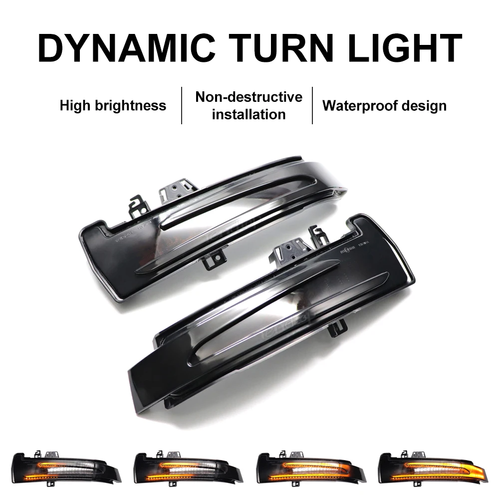 

Светодиодный динамический поворотник, поворотник для Mercedes Benz W204 CLA A B C E S GLA GLK CLS Class W176 W212