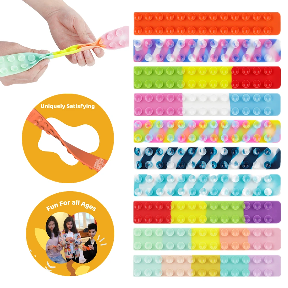 

Pop It Squidopop Fidget Toys Suction Silicone Sheet Fold It Stress Relief Squeeze Toy Antistress Popit Soft Squishy Gifts Toys