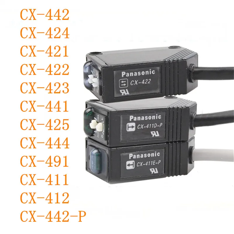 100% New Photoelectric Switch CX-442 CX-424 CX-421 CX-422 CX-423 CX-441 CX-425 CX-444 CX-491 CX-411 CX-412 CX-442-P