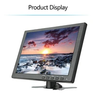 10 inch large screen 50hz portable monitor hdmi compatible 1024600p hd ips display computer led monitors with leather case