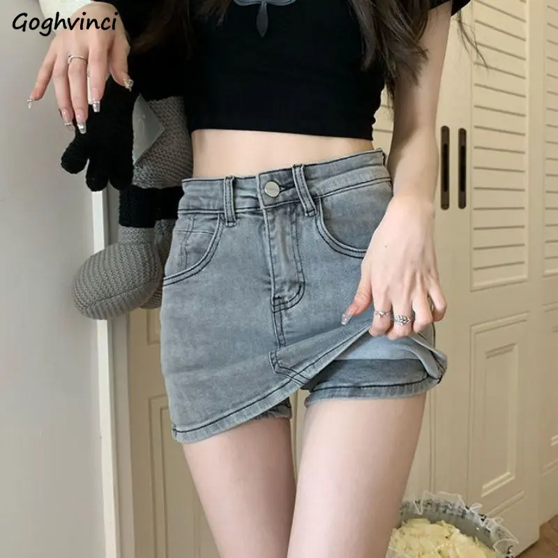 

Юбка-трапеция женская с подкладкой, шикарная винтажная универсальная простая модная уличная одежда с завышенной талией для колледжа, на лето