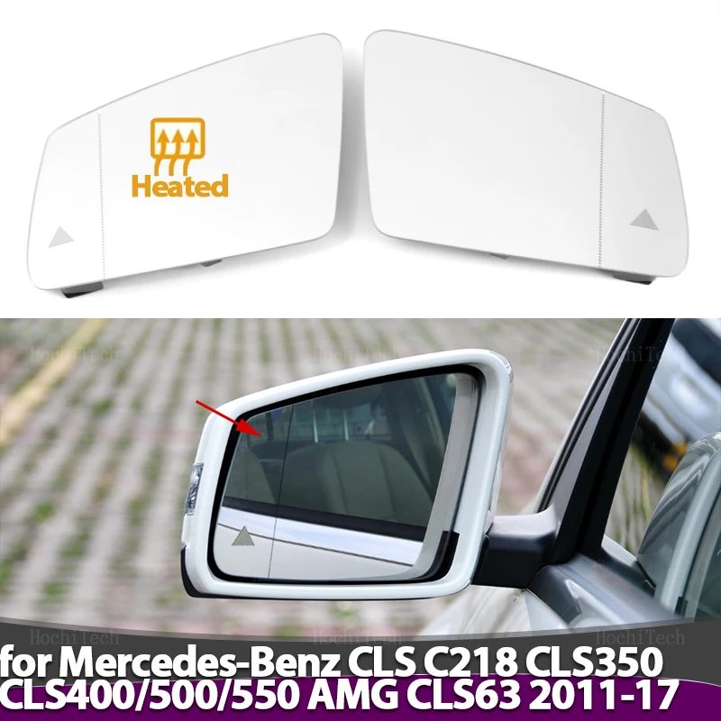 Зеркало заднего вида с подогревом для Mercedes-Benz CLS Class C218 CLS350 CLS400 CLS500 11-17