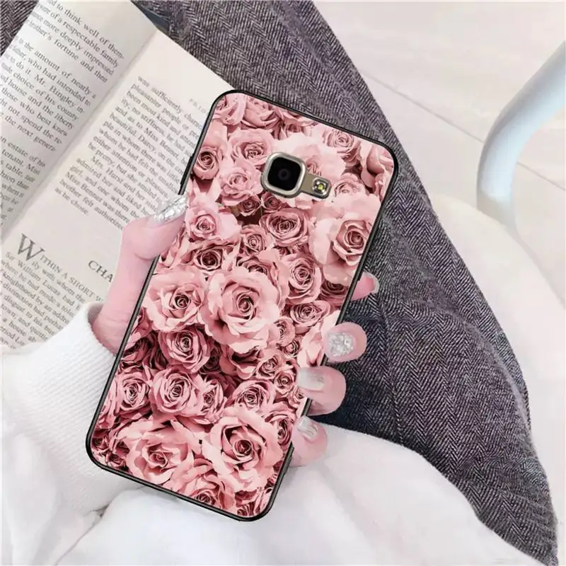Flower Pink Phone Case for Samsung A51 01 50 71 21S 70 31 40 30 10 20 S E 11 91 A7 A8 2018