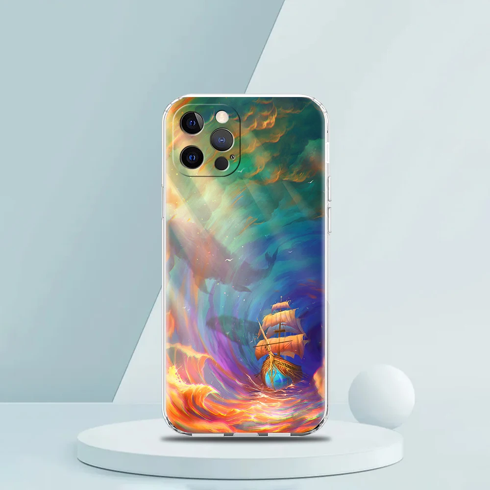 Disney Treasure Planet Luxury Transparent Silicone Phone Case For iPhone 14 13 12 11 Pro Max 8 7 Plus X XS Max XR SE 2020 Coque