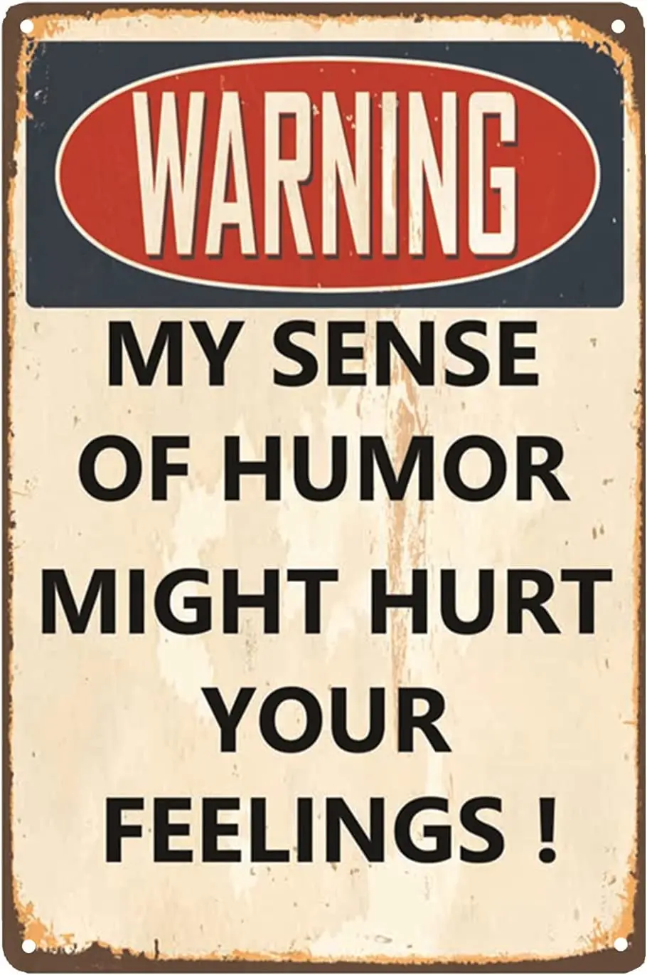Знаки для гаража, мужские персонализированные знаки, домашний знак, Настенный декор, крутые вещи для мужчин, шуточное Юмор может повредить ваши чувства