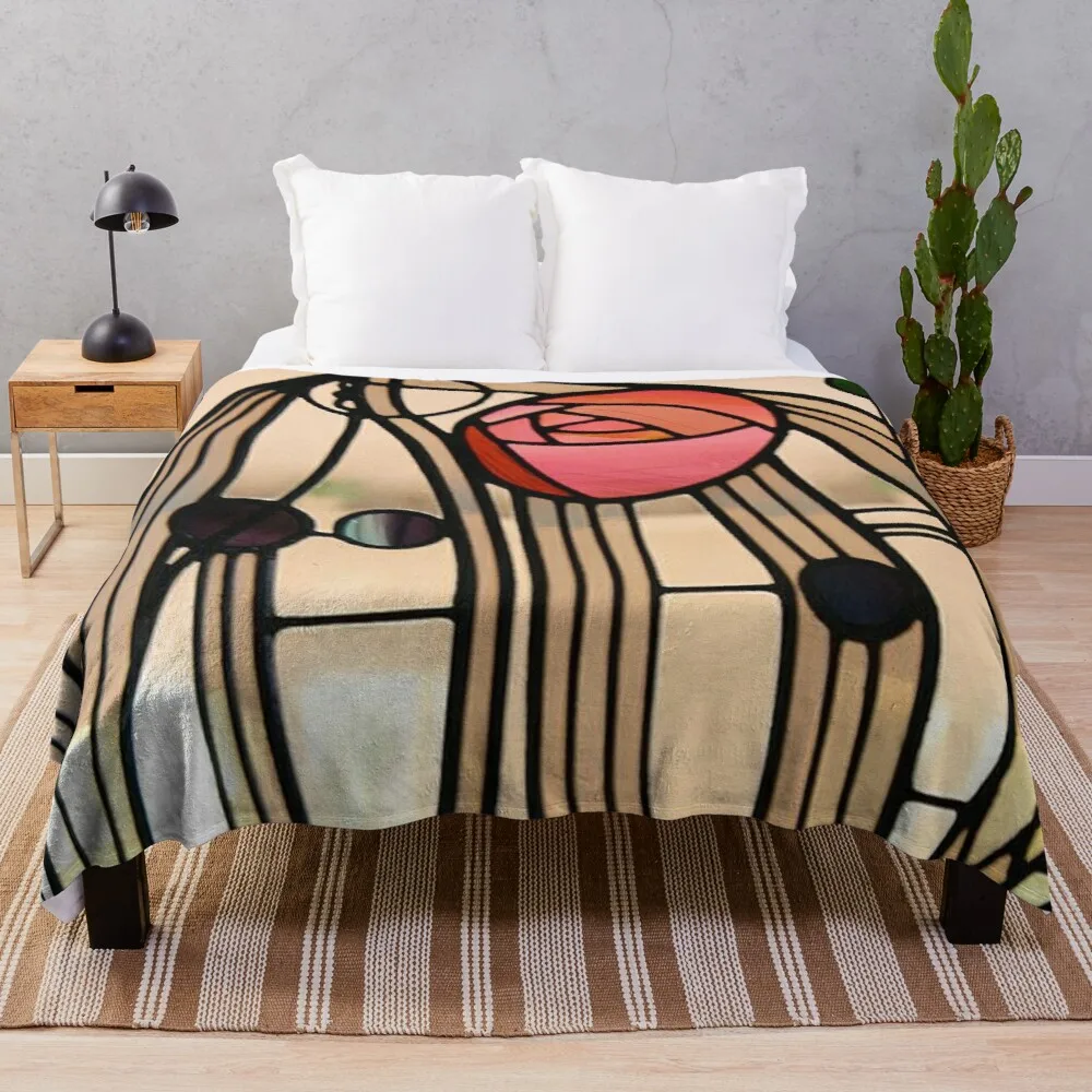 

Window - Charles Rennie Mackintosh Anime Bedding Fuzzy Dollar Tree Bestie Sherpa Throw Blankets