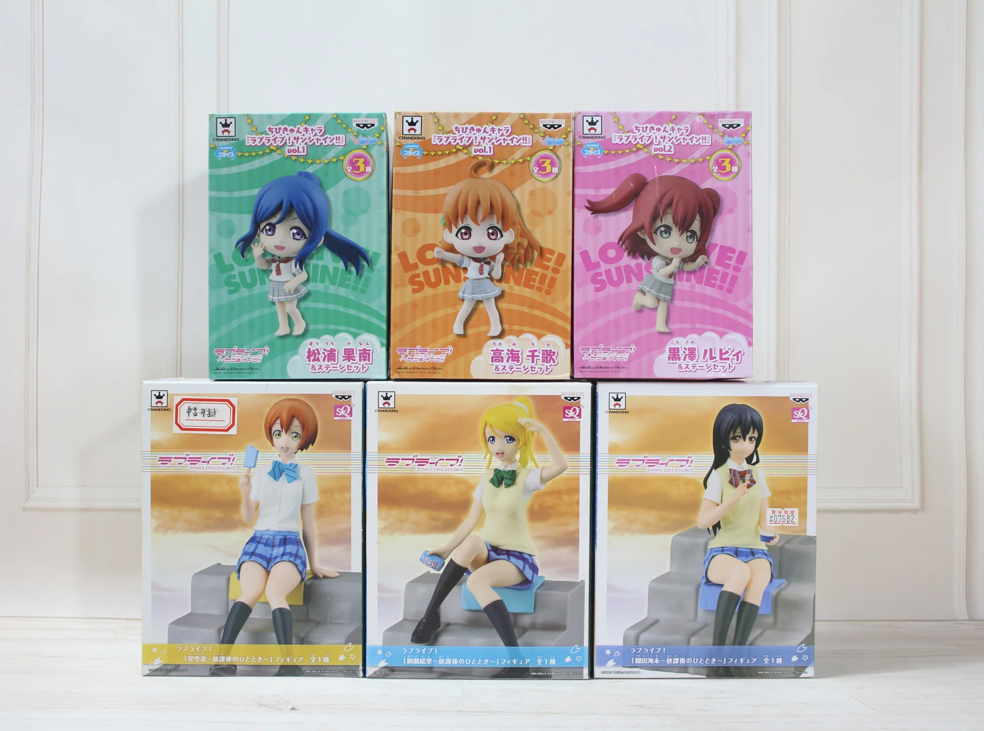 Отлично! Экшн-фигурка таками Чика цушима Yoshiko Kunikida Hanamaru Riko Sakurauchi модель орнамент