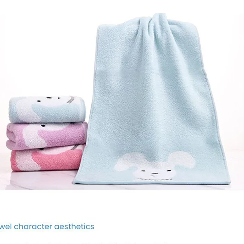 2024 2 шт. Miniso мультяшное полотенце с вышивкой для собаки милая пара хлопковое