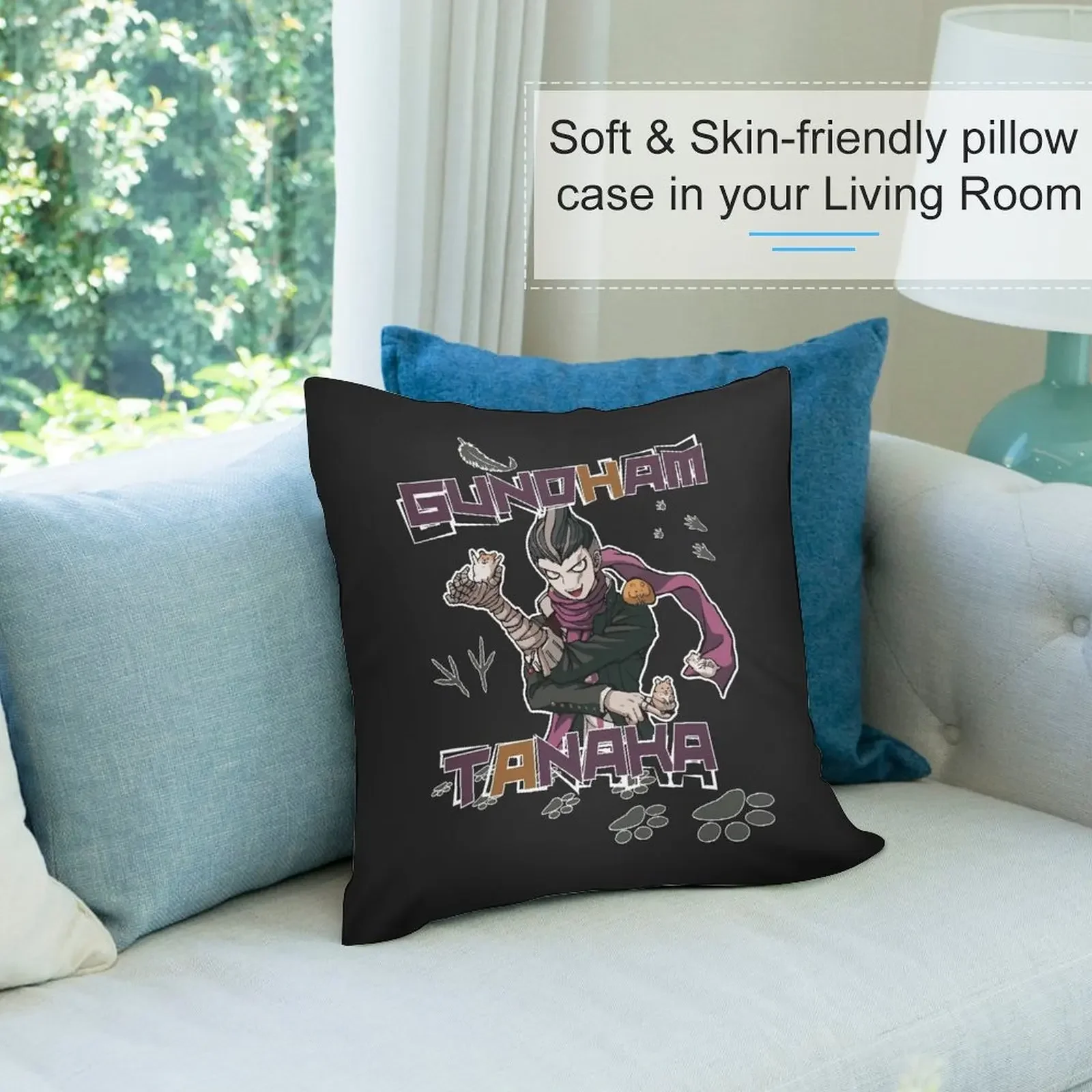 Декоративная подушка Gundham Tanaka осеннее украшение роскошная наволочка