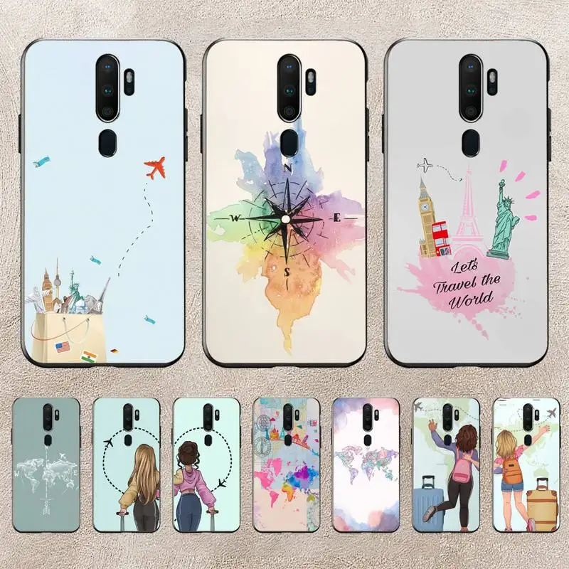 

Map Travel Plans Special Offer Phone Case For Redmi 9A 8A 6A Note 9 8 10 11S 8T Pro K20 K30 K40 Pro PocoF3 Note11 5G Case