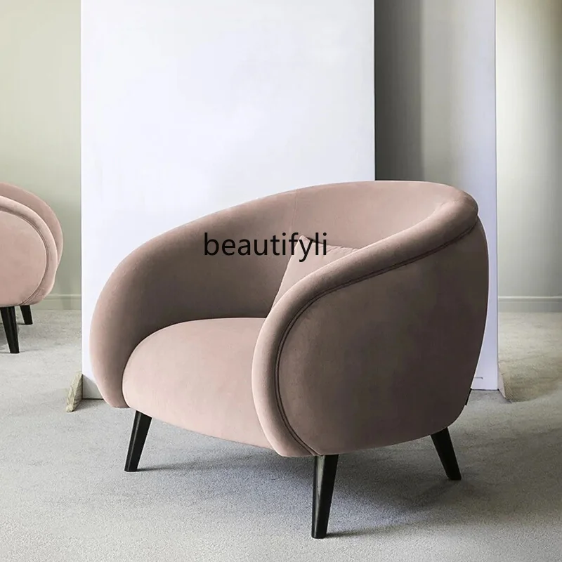 

Нордический диван для отдыха zq, современный минималистичный тихий стиль, легкое Роскошное кресло для гостиной, балкона