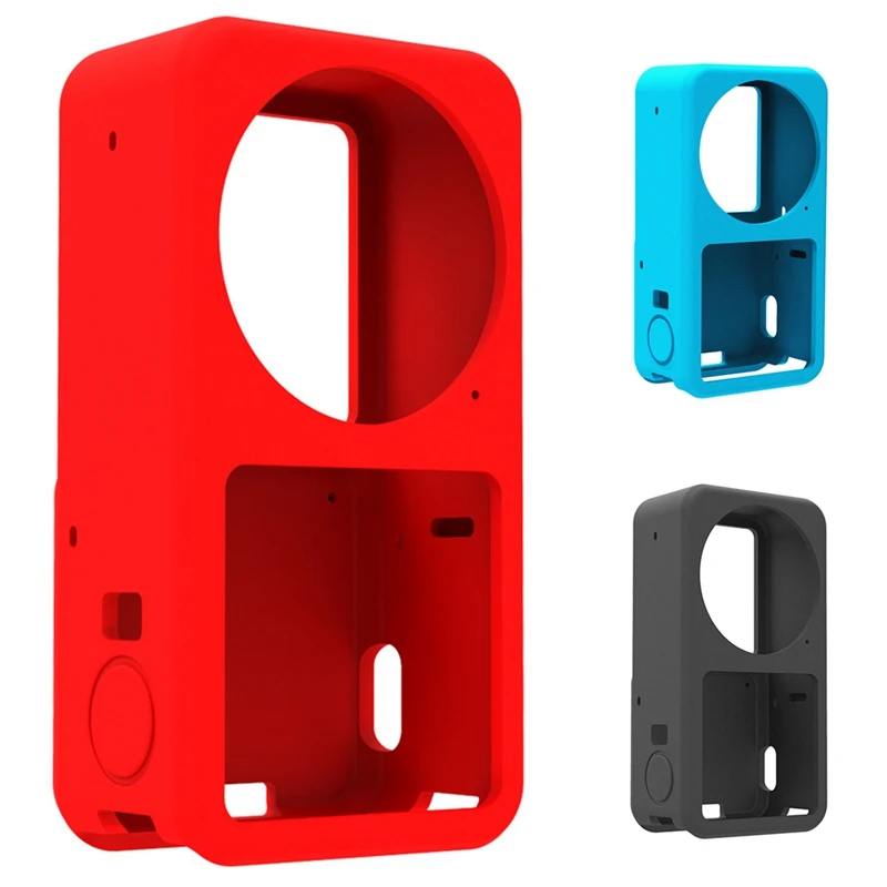

Silicone Protective Cover Dust-Proof And Shock-Proof Soft Cover Lens Screen Case Frame For Dji Action 2