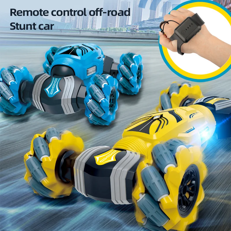 

Popular Kids Toys Gesture Sensing Twist Car Remote Control Car Toy Deformation Car Feel Lateral Drift Stunt RC Car Off-road Car