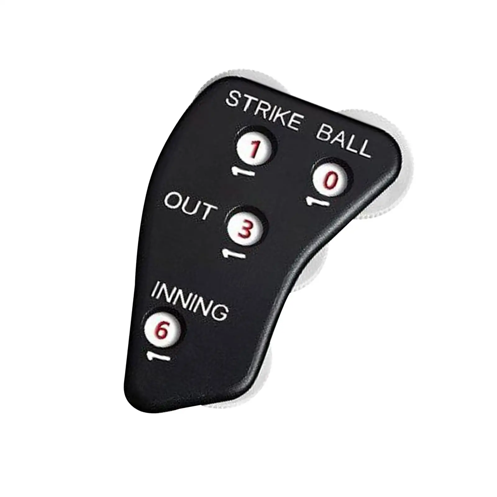 

Baseball Umpire Referee Device Score Counter 4 Dial Baseball Umpire Equipment for Ball Strike Innings Outs Gift