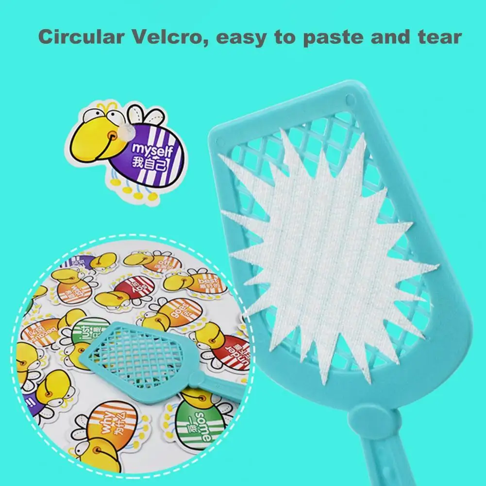 

Smooth Edge Colorful Early Educational Fly Swatter A Sight Word Enlightenment Toy Word Cognition Game for Home