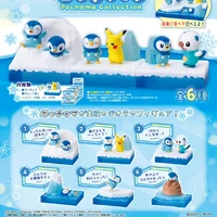 original re ment pokemon figures candy toys pikachu anime action figure cute kawaii pochama collection box miniature model gift