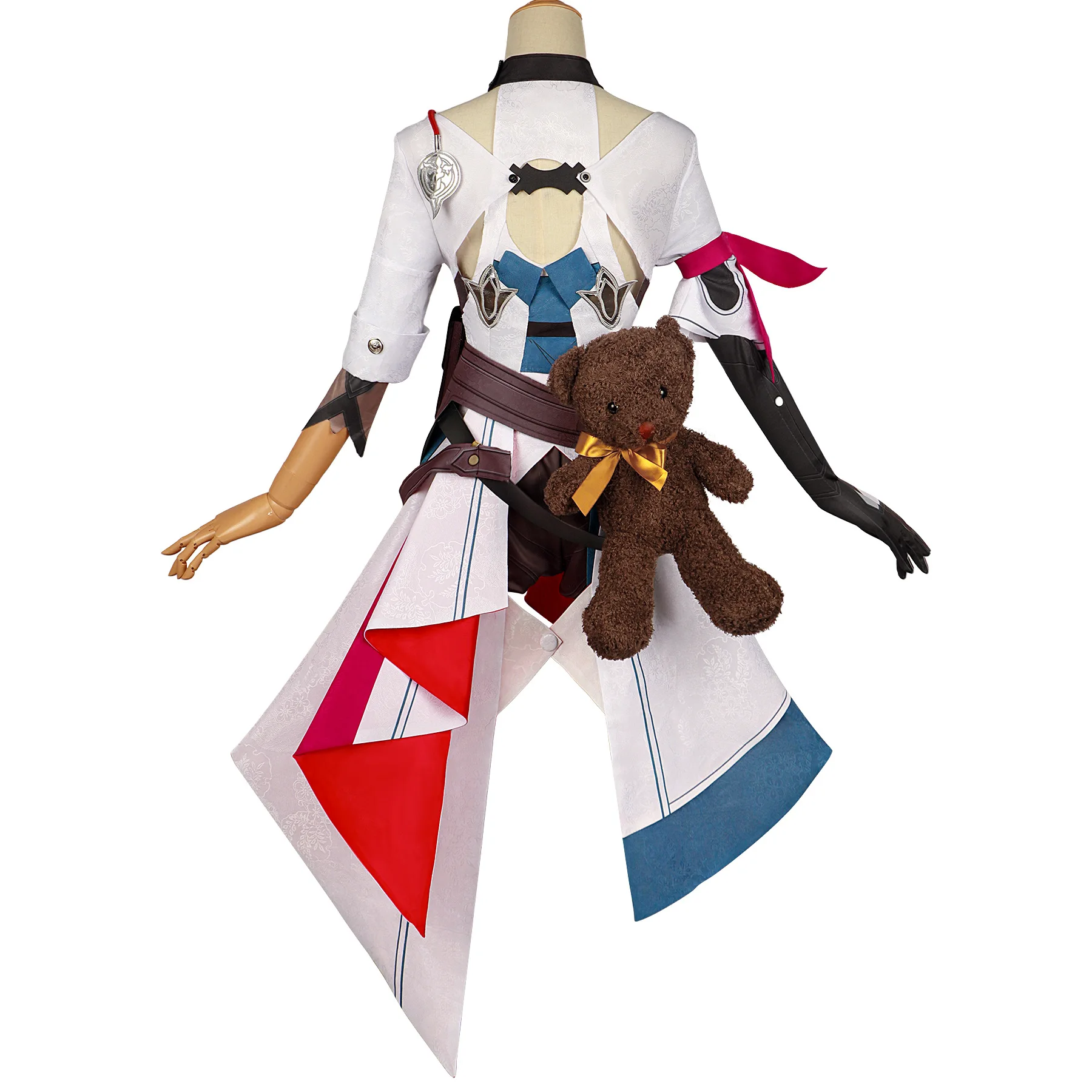 Natasha Volkova Cosplay Honkai: Star Rail Anime Game Cos Clothing Full Set with Bear