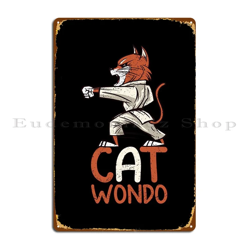 

Кошка, вондо, тхэквондо, цитата, металлический плакат, забавная пещера, персонализированный настенный фотопостер на заказ
