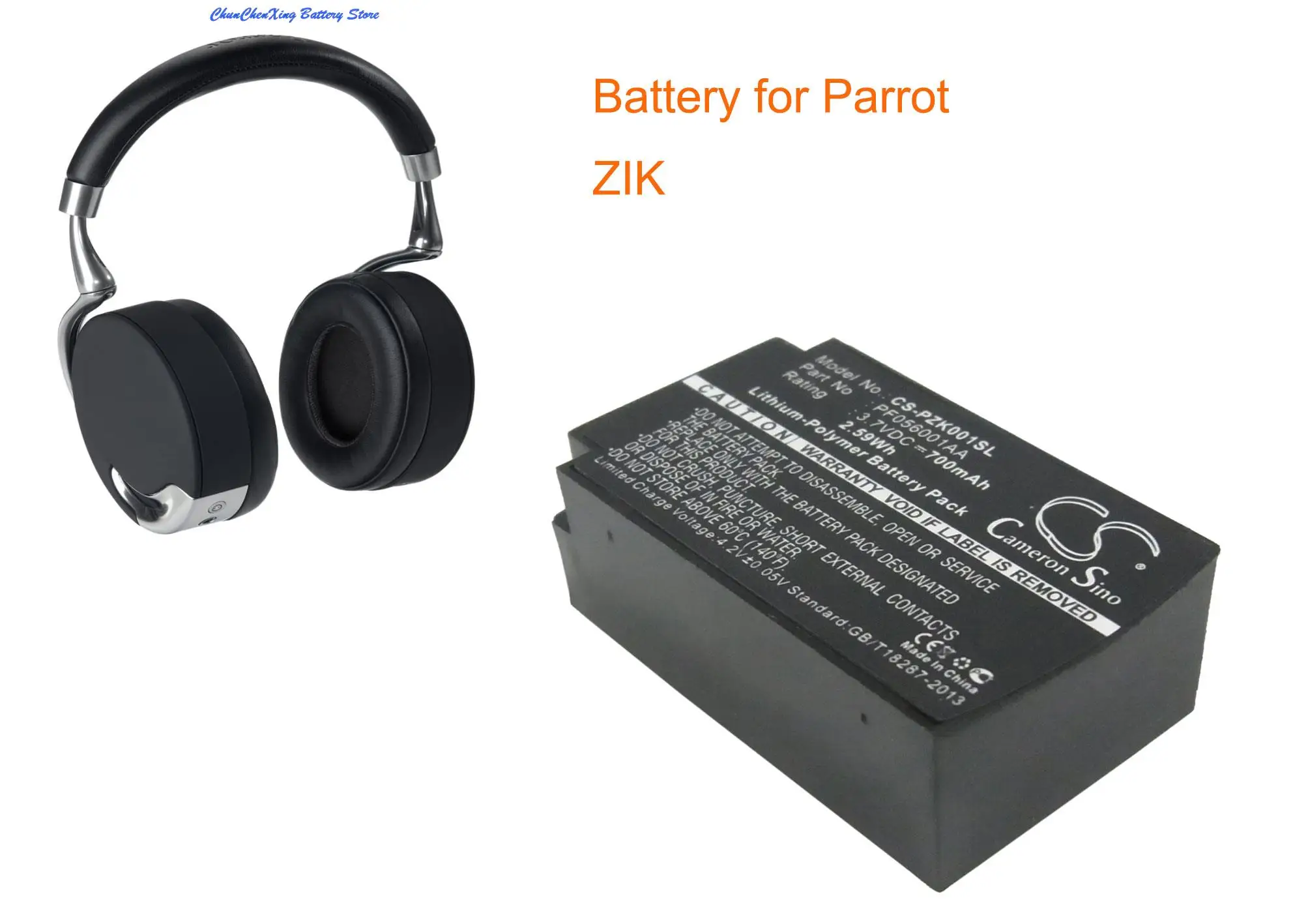 

Cameron Sino 700mAh Battery for Parrot ZIK, Parrot Zik 1, Parrot Zik 1.0