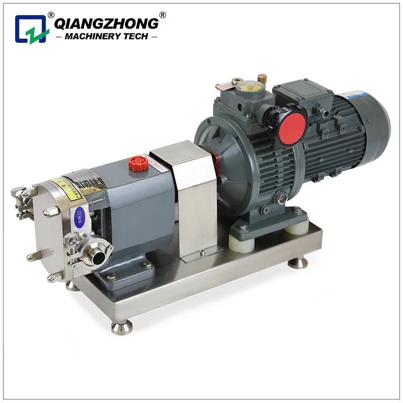 Роторный насос высокой вязкости сироп медовый перекачивающий санитарная