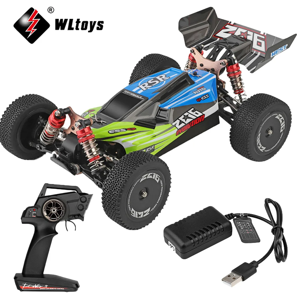 

Гоночный автомобиль Wltoys 144001 2,4 ГГц 60 км/ч 75 км/ч/h1/G, гоночный автомобиль на радиоуправлении, внедорожник 4WD, гоночный автомобиль на радиоуправ...