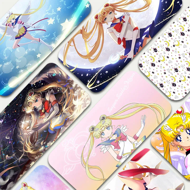 

BANDAI Sailor Moon Animation Gaming Laptop Computer Desk Mat Mouse Pad Mouse Mat Notbook Mousepad Gamer Writing Desk Mats
