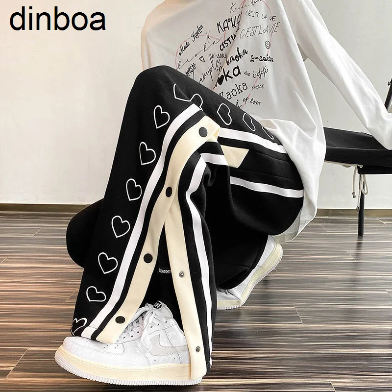 

Y2k Women Streetwear Harajukukorean Wide Legoversize Pants Casual Black Baggy Sweatpants Men Hippie 90s Alt Trousers Cargo Pants