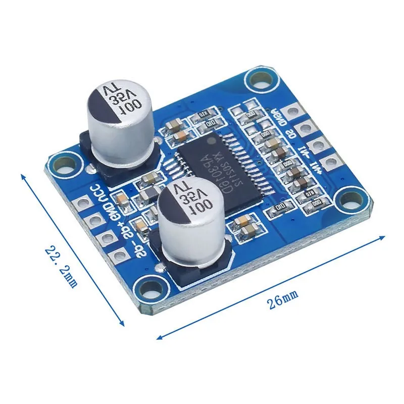 Плата усилителя мощности DY-AP3001 моноблочный усилитель класса D AMP для динамика 4 Ом