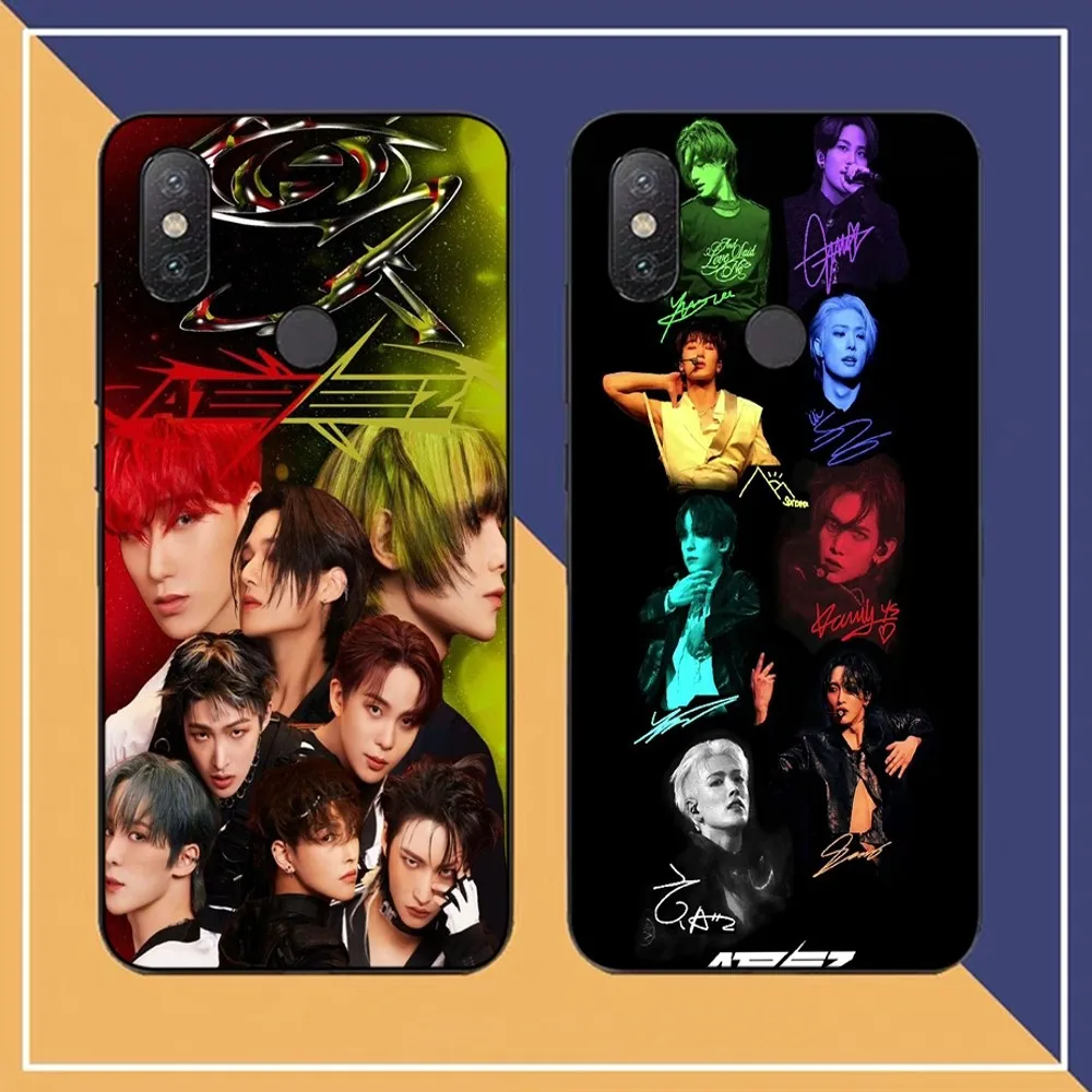 Чехол для телефона KPOP A-ATEEZ Redmi Note 4X5 A 6 7 8 T 9 9S 10 11 11S 11Epro Poco M3 pro